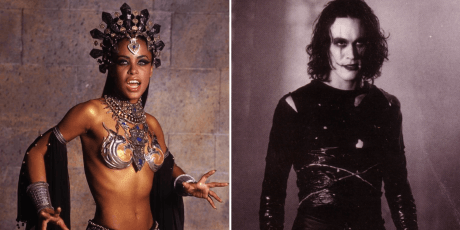 brandon-lee-the-crow-aaliyah-queen-of-the-damned